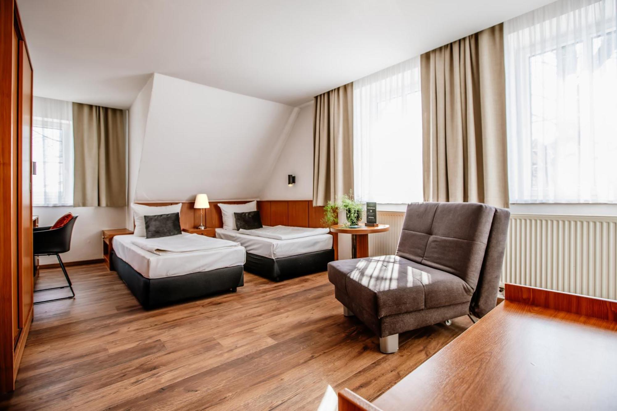 Hotel Und Restaurant Gartenstadt Erfurt Exteriér fotografie